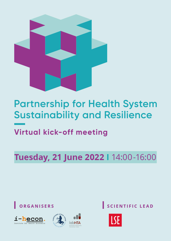 Κick-off virtual meeting 21.06 - Partnership for Health System Sustainability and Resilience